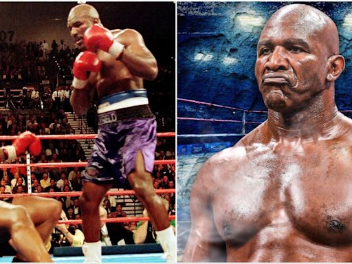 Evander Holyfield went bankrupt after retirement - he ended up losing his house