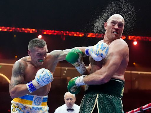 Oleksandr Usyk-Tyson Fury heavyweight title rematch scheduled for Dec. 21