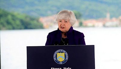 European banks in Russia face 'awful lot of risk', Yellen says