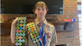 He earned all 138 Boy Scout merit badges — even plumbing, bugling and dentistry