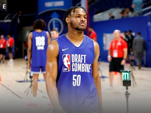 Bronny James live stats, updates, highlights from NBA Draft Combine 2024 scrimmage | Sporting News Australia