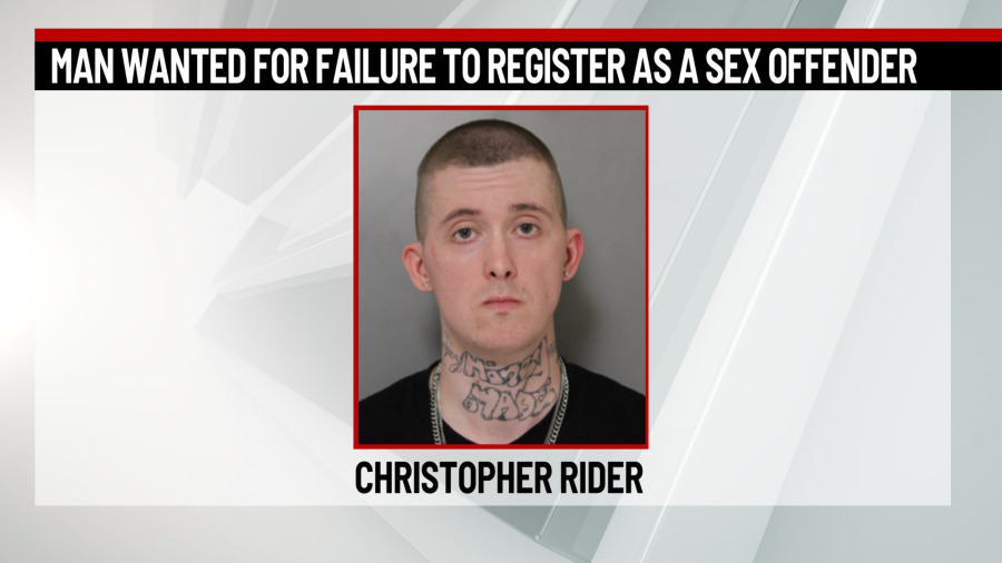 Man wanted in Greenbrier County for failure to register as a sex offender