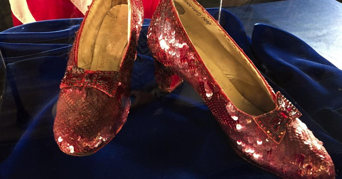 ‘No place like home’: Judy Garland’s hometown raising funds to buy stolen ‘Wizard of Oz’ ruby slippers