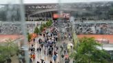 Lluvia cancela gran parte del programa de hoy en Roland Garros