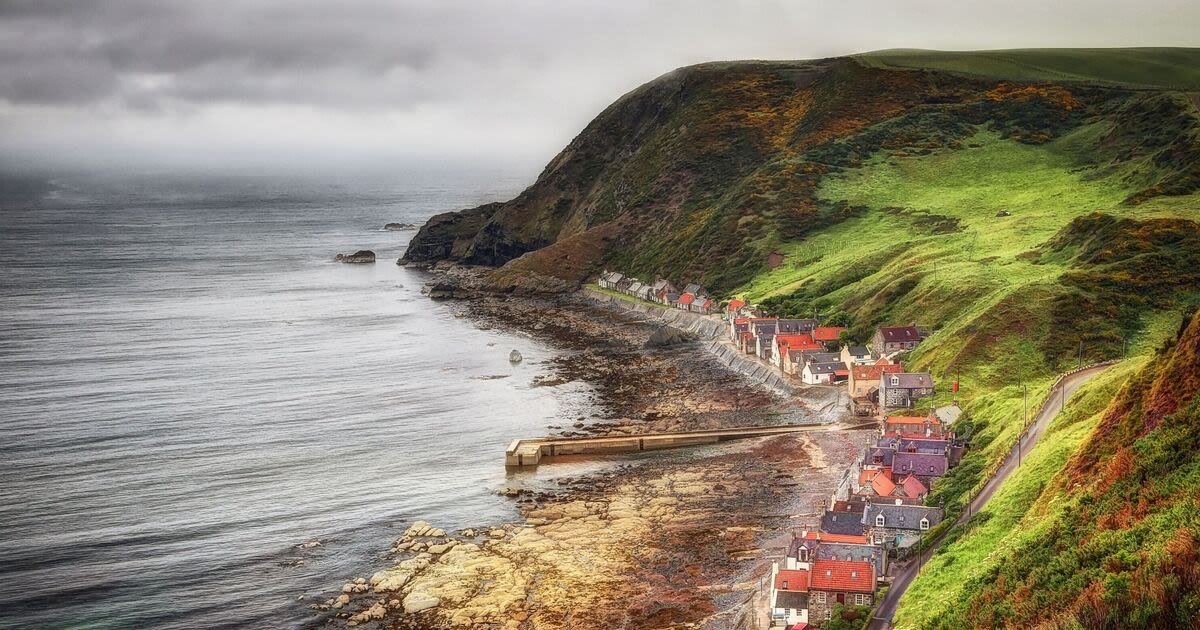 The incredible little UK village so close to the sea houses are 'sprayed by wate