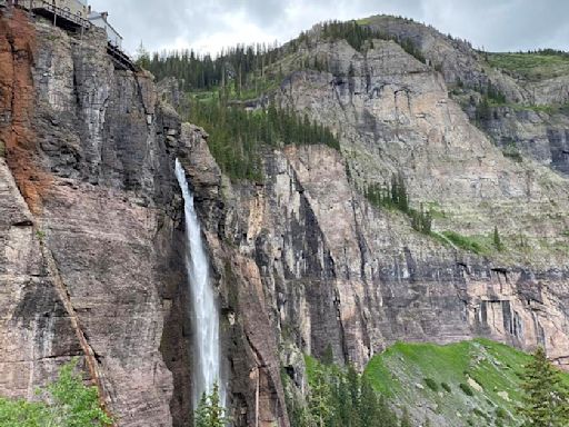 The story of the house atop Colorado's tallest waterfall