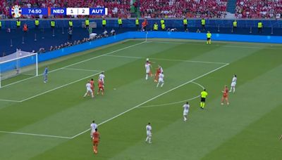 Gol de Memphis Depay (2-2) en el Países Bajos 2-3 Austria - MarcaTV