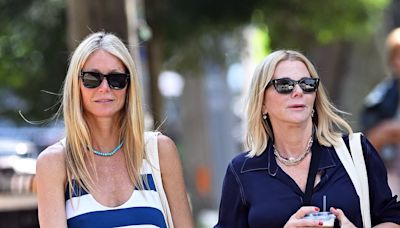 Gwyneth Paltrow is the epitome of chicwith Sheryl Berkoff in New York