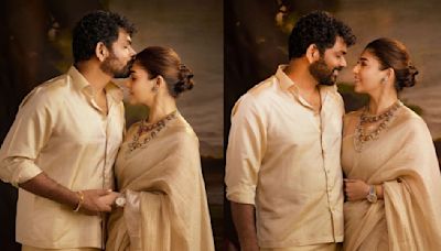Nayanthara and Vignesh look like a dream in romantic photos from Anant-Radhika's wedding