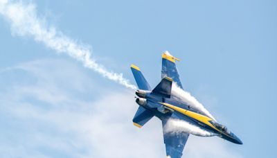 The Blue Angels headline Frontiers in Flight air show at McConnel Air Force Base