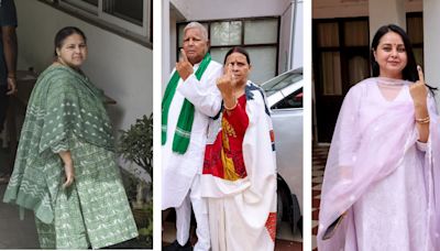 Lok Sabha results: Lalu Prasad's 2 daughters in fray, exit poll predicts one has edge over BJP candidate