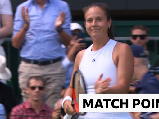 Wimbledon 2024 video: Daria Kasatkina beats GB's Lily Miyazaki 6-0 6-0