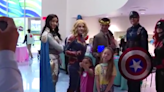 Children's Health celebrates Cape Day with Superheroes visit
