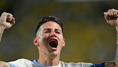 James Rodríguez, estrella en la Copa América, pero cuestionado en el Sao Paulo