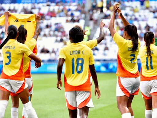 Selección Colombia femenina ganó su primer partido en la historia de los Juegos Olímpicos