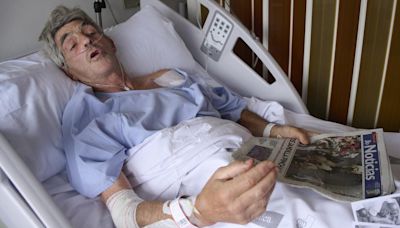 San Fermín 2024 | El único herido por cornada del encierro: "Los médicos me han dicho que he tenido mucha suerte"
