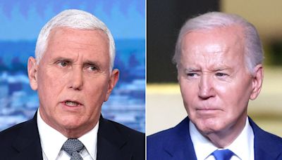 Mike Pence accuses Biden of impeachment hypocrisy amid Israel arms threat