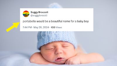 33 Unhinged Baby Boy Names People On The Internet Think Are Beautiful