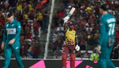 WI vs NZ: Sherfane Rutherford powers West Indies to Super 8, NZ on brink of elimination