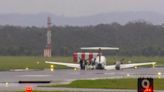 This Plane Just Pulled Off a Belly-Flop Landing After a Gear Fail
