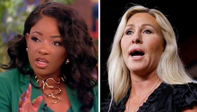 Jasmine Crockett rips Marjorie Taylor Greene on 'The View': "A bully" who is aiding "the destruction of our institution"