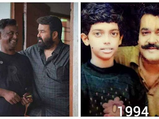 Actor Binu Pappu shares a 30 year old picture with Mohanlal | Malayalam Movie News - Times of India