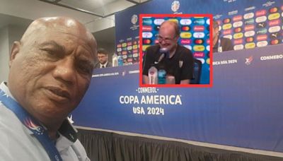 Bielsa se burló de reportero colombiano criticado por lambetazo a James: "No sé qué decir"