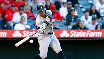 Anthony Volpe hitting streak: Yankees shortstop ties one Joe DiMaggio record, nears another vs. Angels