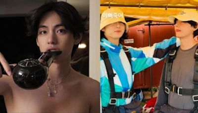 Taehyung reveals Jungkook flew 'right away' to Hawaii after he said he missed him; BTS singer goes shirtless in new pics