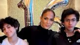 Jennifer Lopez shares ultra-rare photos of towering twins Emme and Max - see how much they've grown up!