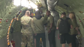 Cincinnati Bengals visit Rickenbacker Air National Guard Base