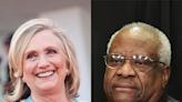 Hillary Clinton to Supreme Court Justice Clarence Thomas: 'Don't you want to retire?'