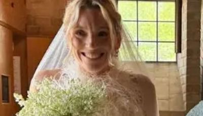 Bride gets slammed for ‘inappropriate’ see-through dress for CHURCH wedding