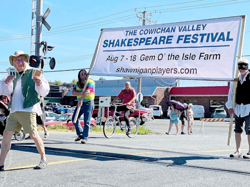 Cowichan Shakespeare Festival celebrates 13 years with 2 of the bard's early classics