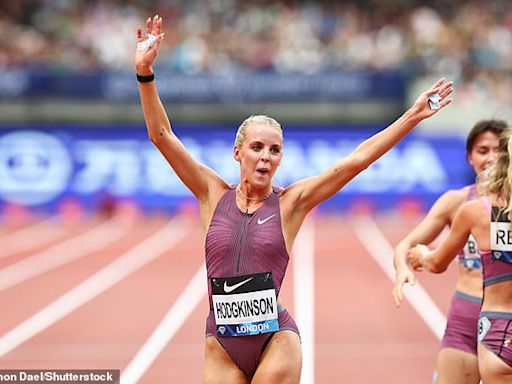 Keely Hodgkinson OBLITERATES her own British record to win 800m