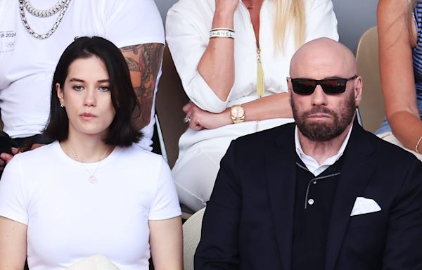 John Travolta and daughter Ella Bleu spotted on rare outing at Paris Olympics