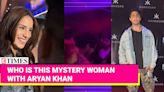 Aryan Khan Caught On Camera Getting Cozy With A Mystery Woman - Is It Larissa Bonesi? | Etimes - Times of India Videos