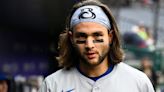 Moved to No. 5 spot, Bichette willing to do 'whatever' to help offense