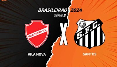 Vila Nova x Santos: onde assistir, escalações e arbitragem