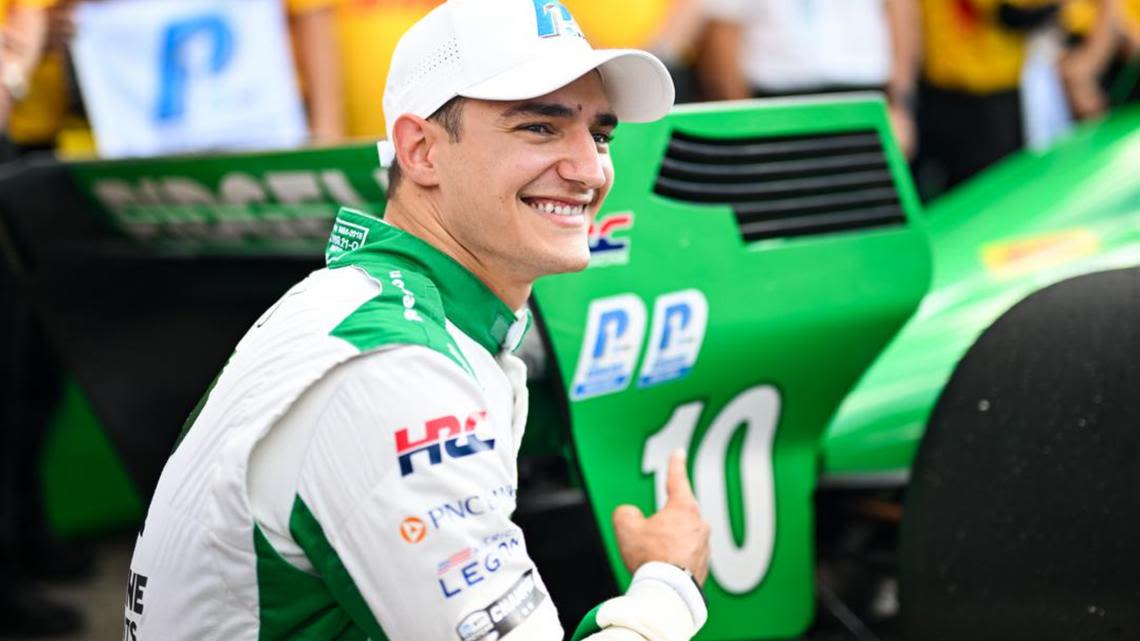 Alex Palou takes pole for first IndyCar race of hybrid engine era at Mid-Ohio