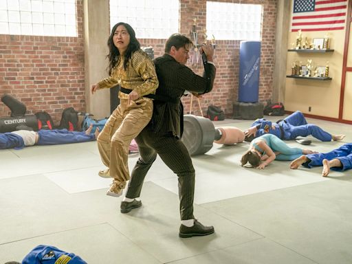 ‘Jackpot!’ review: In the near future, John Cena and Awkwafina are still better than the movies they reliably improve