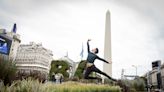 Lucas Erni, “un gaucho santafesino” que fue del Obelisco al Golden Gate en un salto de ballet