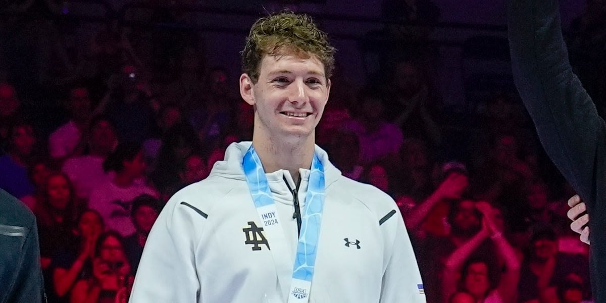 Notre Dame swimmer Chris Guiliano qualifies for Olympics