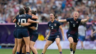 Utahn Alex Sedrick scores the game-winner as U.S. women’s rugby makes history with its first Olympic medal