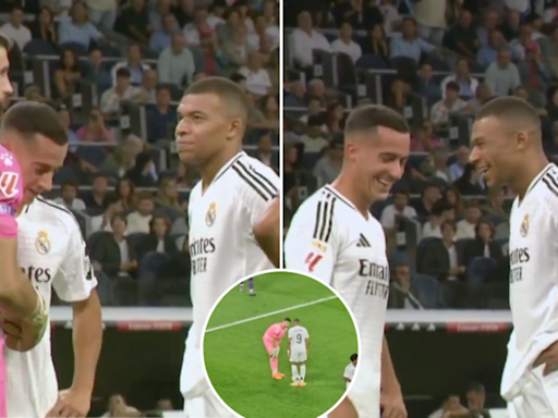 Lip readers think they've worked out what Kylian Mbappe said to Espanyol goalkeeper before taking penalty