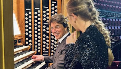 That’s incredible… that is nuts”: Tom Cruise gets a Royal Albert Hall organ lesson