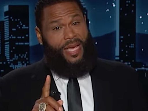'Kimmel' Guest Host Anthony Anderson Drops F-Bomb In Urgent Plea After Trump Attack