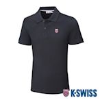 K-SWISS Classic Polo短袖Polo衫-男-黑