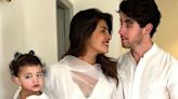 Priyanka Chopra, Nick Jonas, and Their Daughter Malti Celebrated Holi With Matching Outfits