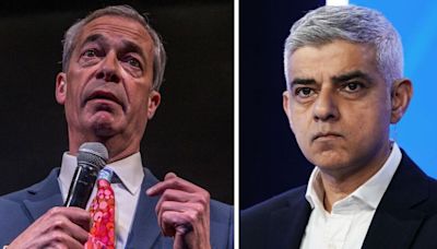 Nigel Farage loses it with Sadiq Khan over blistering attack